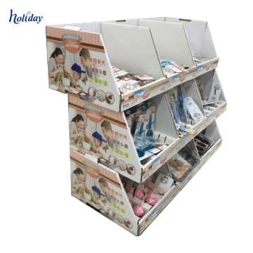 High Quality Cardboard Pallet Display For Water Bottle,Recycle Supermarket Pallet Display Stand